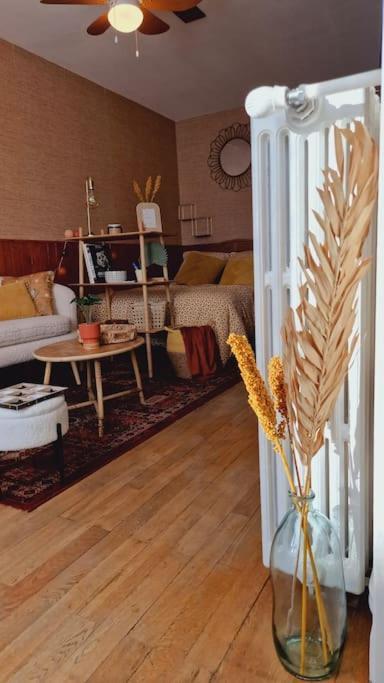 Studio 2 Pers Aux Inspirations 60S Chalon-sur-Saône Exterior foto