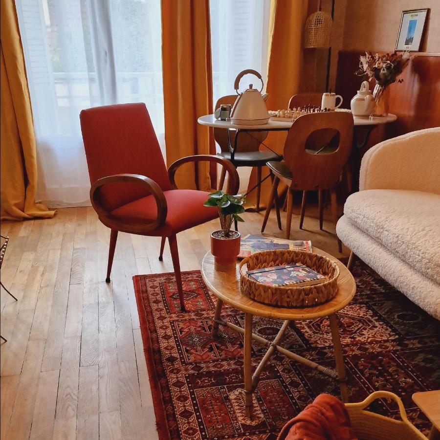 Studio 2 Pers Aux Inspirations 60S Chalon-sur-Saône Exterior foto